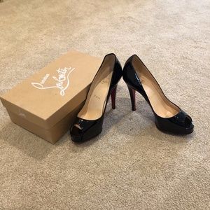 Classic Black Louboutin Pumps